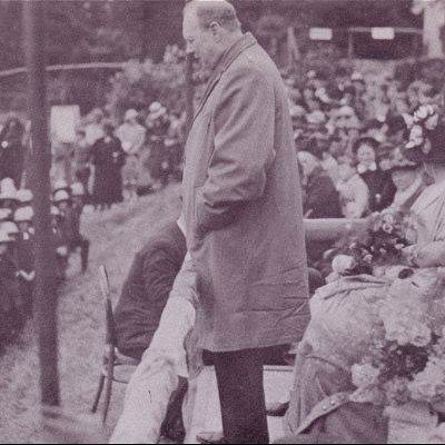 1925 Winston Churchill Opens Fete